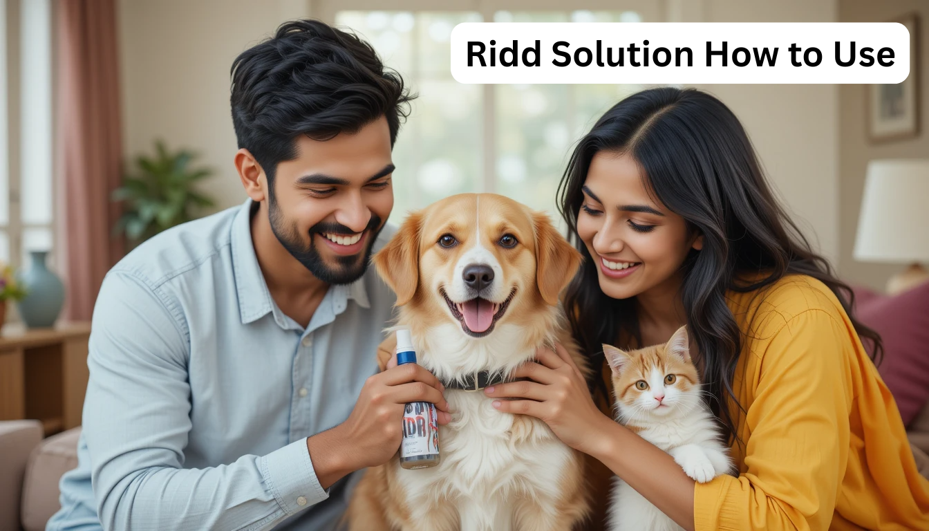 How to Use Ridd Solution for Dogs and Cats in India: Complete Guide