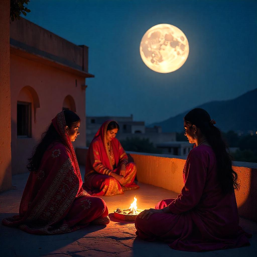 आज चांद कितने बजे निकलेगा 2025 | इंदौर और राजस्थान समय