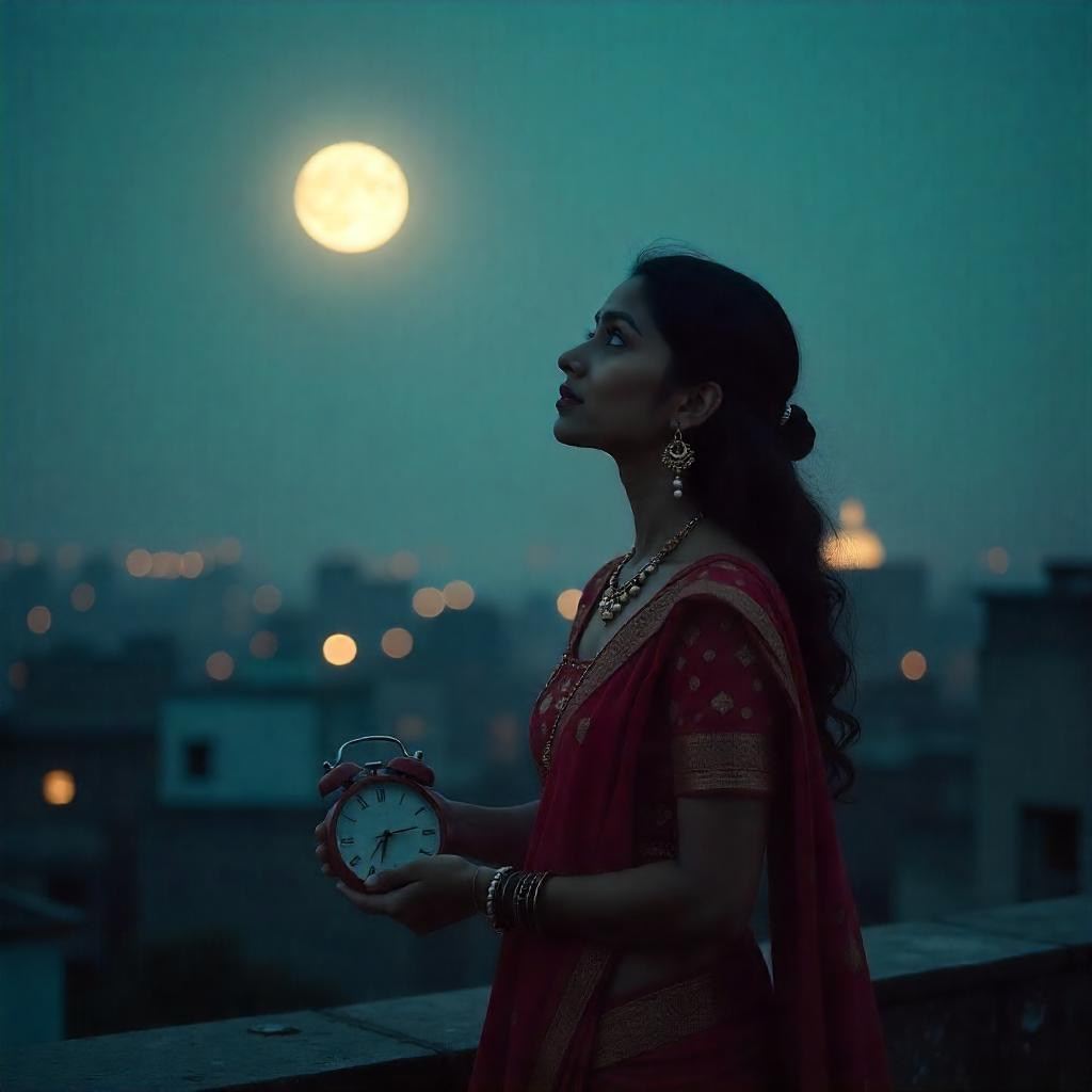 Chand Kitne Baje Niklega: आज चांद कितने बजे निकलेगा India