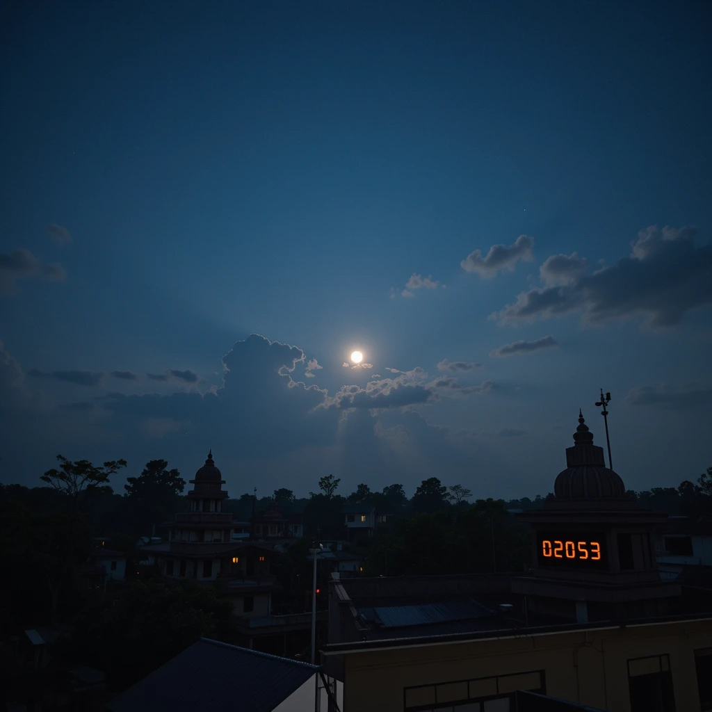 Chand Kitne Baje Niklega: आज चांद कितने बजे निकलेगा India