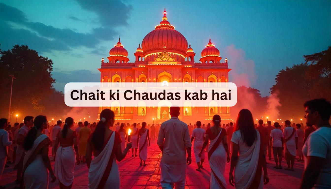 chait ki chaudas kab hai 2025 भारत में जानें, तिथि, महत्व और पूजा विधि। चैत्र चौदस की पूरी जानकारी।